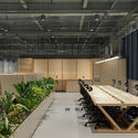 Genesis Headquarters Office / COM - Interior Photography, Table, Windows, Chair